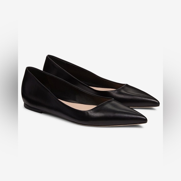 MM Lafleur Sleek Black Flats, Size 37.5 (US 7.5) - Picture 2 of 10